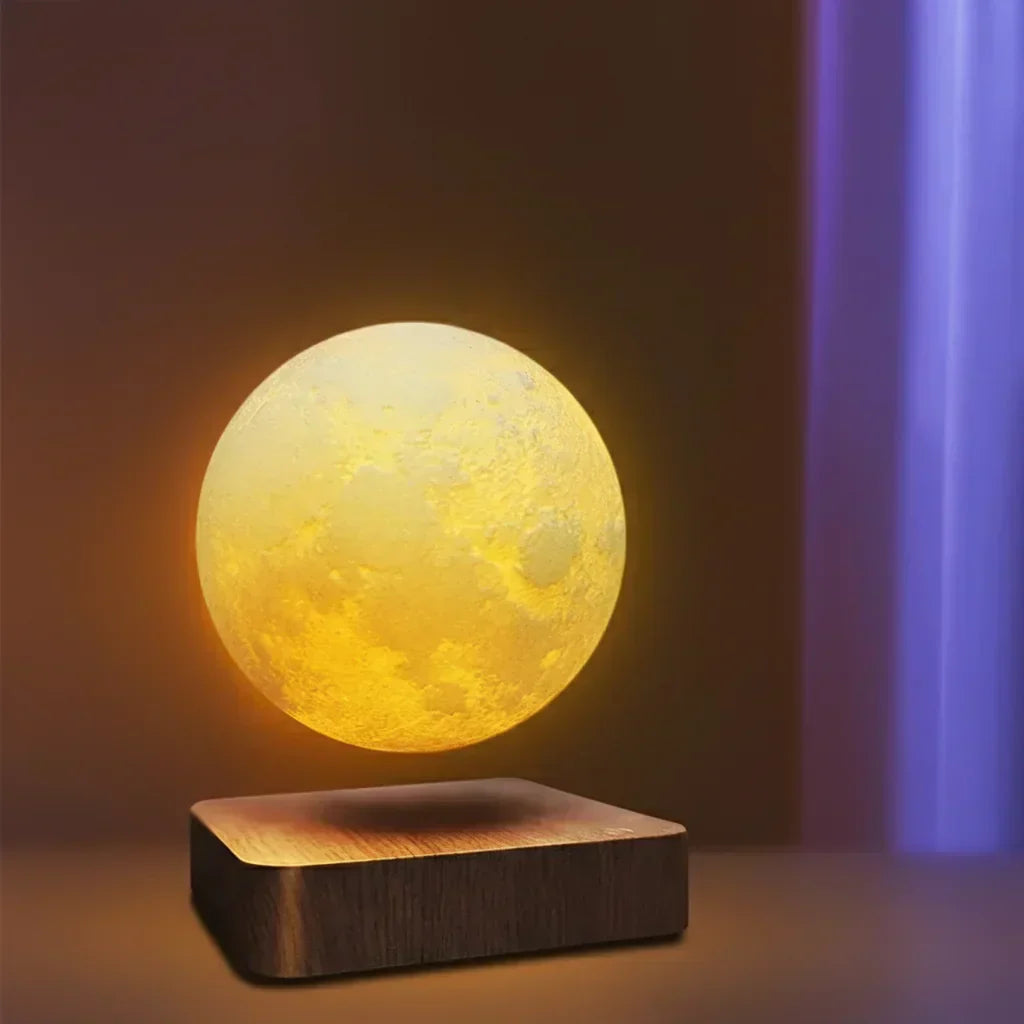 Lampe Lune Flottante en lévitation magnétique