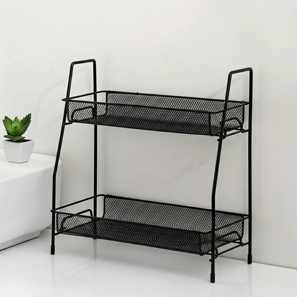 Rangement double couche organisation maison