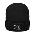 Ribbed Knit Beanie (Embroidery)