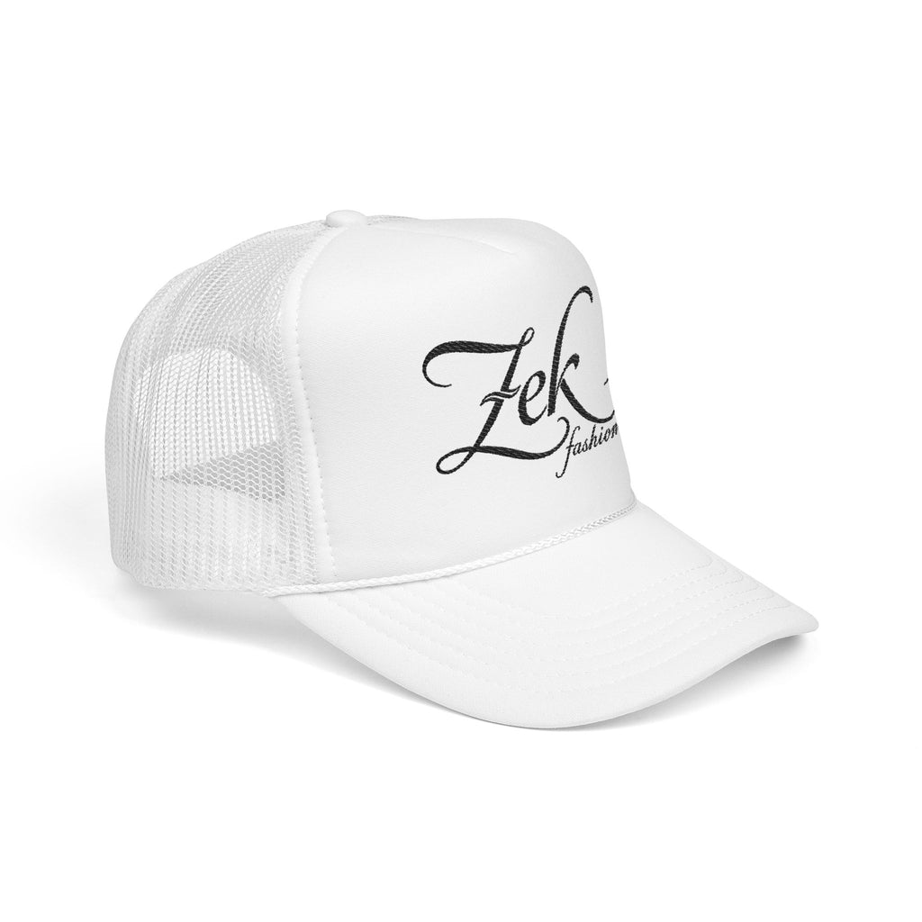Zek script name Foam Trucker Hat | personalized name trucker cap